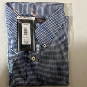 Roundtree & Yorke NWT XL Long Sleeve Button Down Shirt